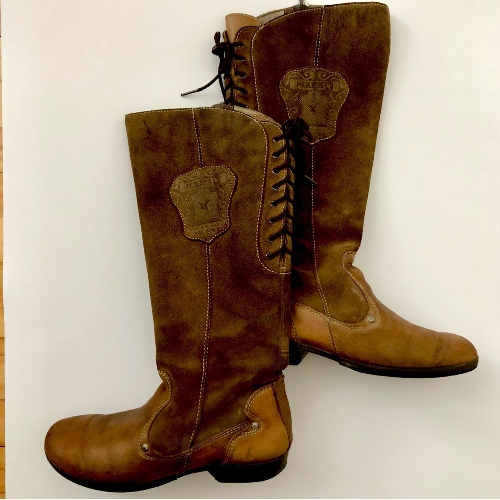 Vintage Tall Leather Boots